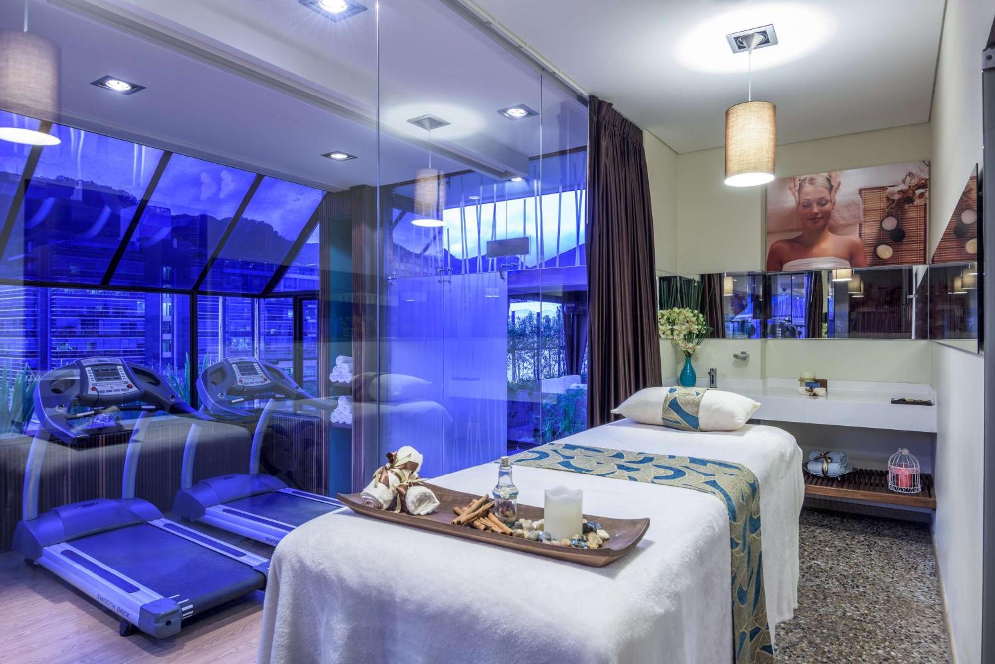 فندق إن إتش كولكشن رويال أندينو بوغوتا المظهر الخارجي الصورة Spa at the hotel